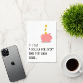 Lusnyj Mamma var Höger, Piggy Bank Mors dag Guld