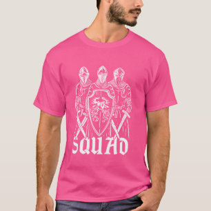 Lusnyj Medieval Knight Renaissance Fair Faire Squa T Shirt