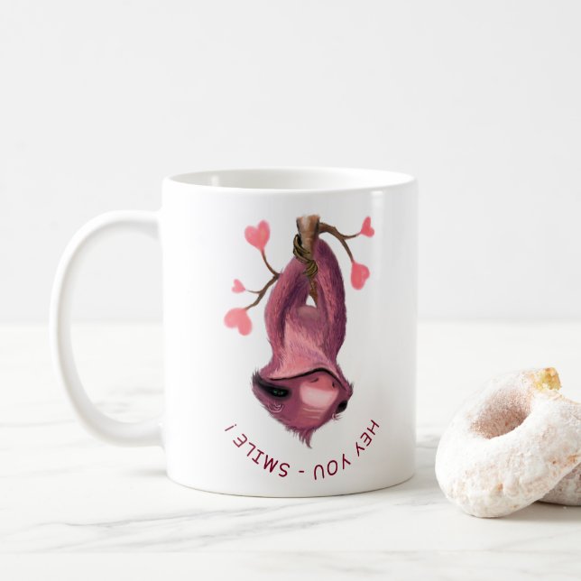 Lusnyj mug Gift med lekfull lutning - Smiles - Smi Kaffemugg (Med munk)