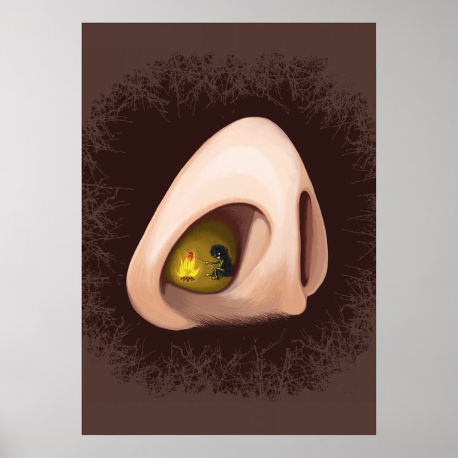 Lusnyj Nose Kryp varför vi nyser Poster (Framsidan)