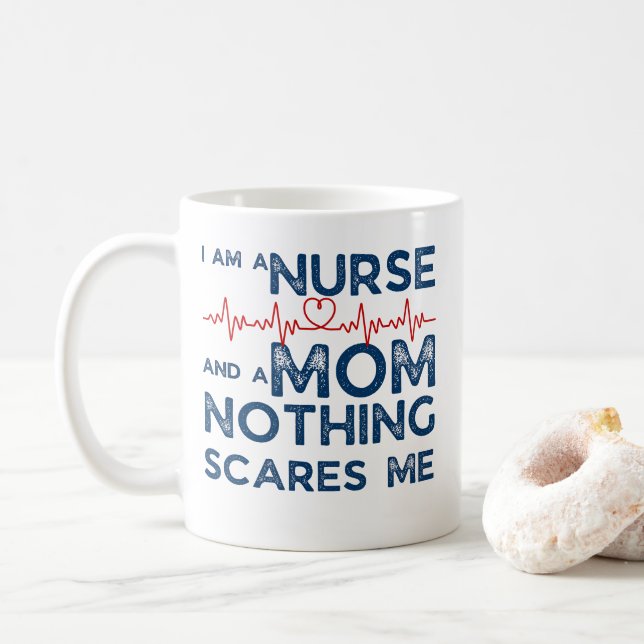 Lusnyj Nurse Mor är sjuksköterska och mamma ingent Kaffemugg (Med munk)