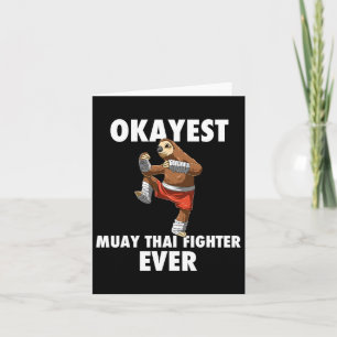 Lusnyj Okayest Sloth Fighter nånsin - Muay Thai Kort