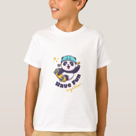 Lusnyj Panda Cute for Animals Älskare T Shirt