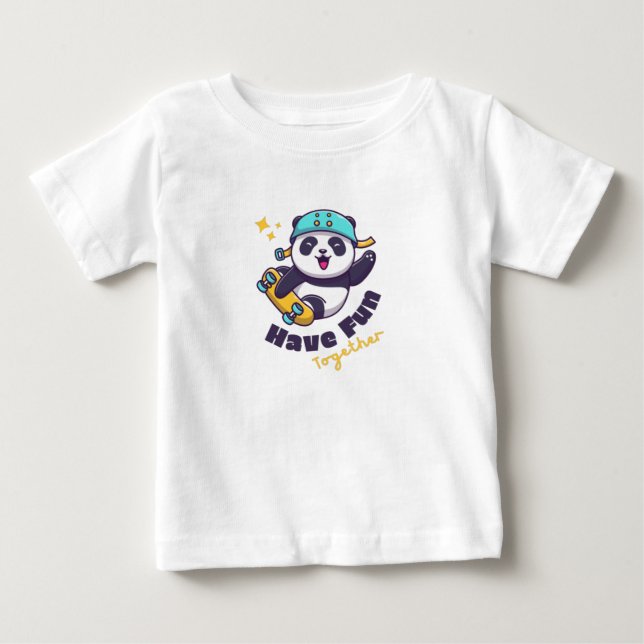 Lusnyj Panda Cute for Animals Älskare T Shirt (Framsida)