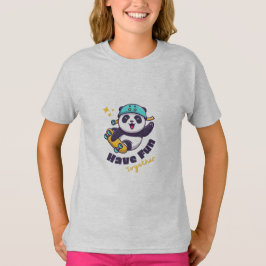 Lusnyj Panda Cute for Animals Älskare T Shirt