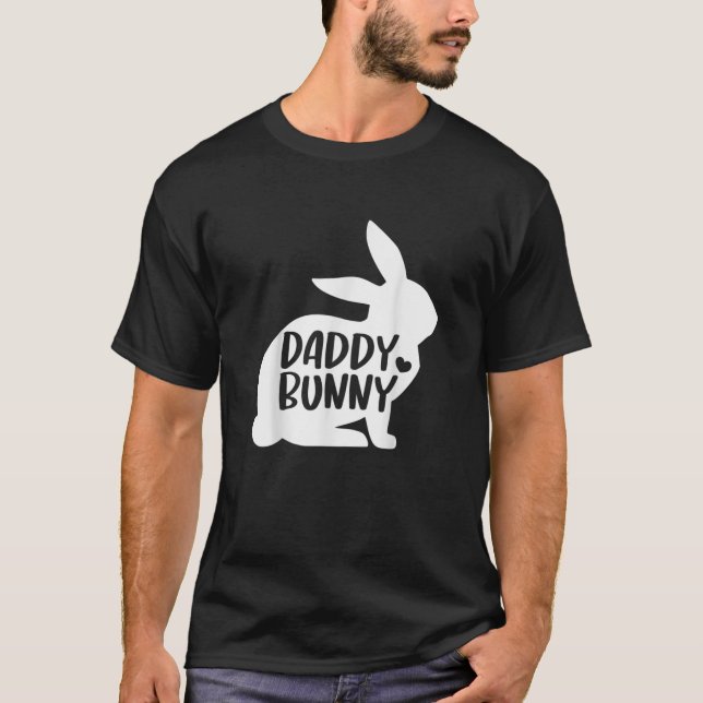 Lusnyj pappa Bunny Påsk-gåvor till Far Vuxen mig T Shirt (Framsida)