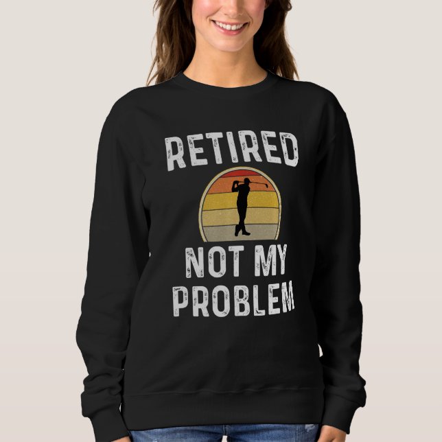 Lusnyj Pension är inte mitt problem Golfer Gol T Shirt (Framsida)