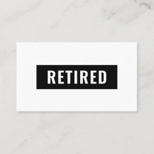 Lusnyj Pension Gag Joke Retrött Fråga någon annan Visitkort