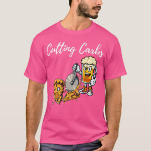 Lusnyj Pizza Älskare som klipper ut Carbs Pizza Be T Shirt