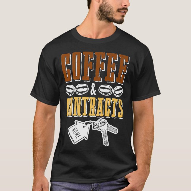Lusnyj Real Gods Sales Agent Coffee Älskare ote P T Shirt (Framsida)