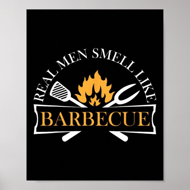 Lusnyj Real Manar Smell som Barbecue Bbq Grilling  Poster (Framsidan)