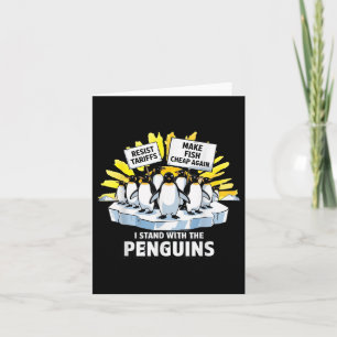 Lusnyj Resistens Penguins protest mot tariffer Kort