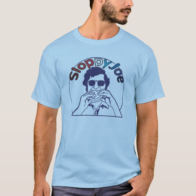 Lusnyj Retro Funky Sloppy Joe-skämt T-shirt (Framsida)