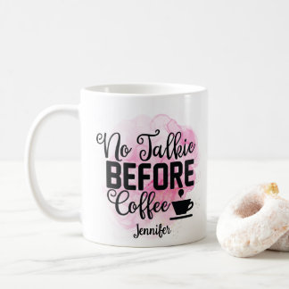 Lusnyj Rosa nr Talkie före kaffe Mugg