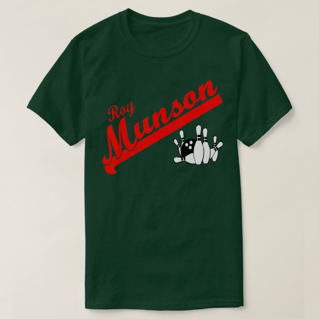 Lusnyj Roy Munson kung pin bowling 2 T Shirt (Design framsida)