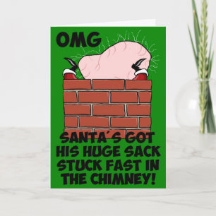 Lusnyj, rude Santa Helgkort