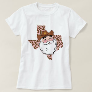 Lusnyj Santa Cowboy Texas-jul T Shirt