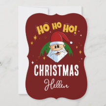 Lusnyj Santa Ho Ho Ho Jul med ditt namn