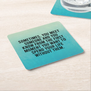 Lusnyj Sarcastic Introvert Humor Say Underlägg Papper Kvadrat