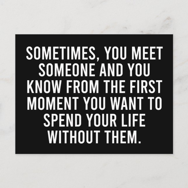 Lusnyj Sarcastic Introvert Humor Say Vykort (Framsida)