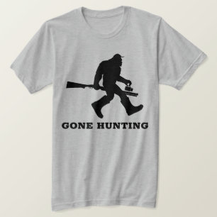 Lusnyj Sasquatch Hunting Shirt för manar och Kvin T