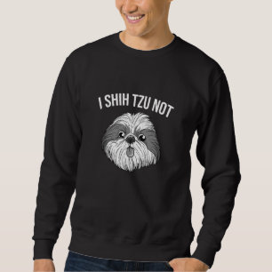 Lusnyj, Shih Tzu, inte cute Hund aveln Manar Kvinn Lång Ärmad Tröja