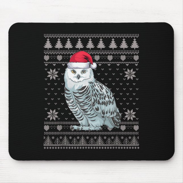 Lusnyj Snowy Uggla Ugly God Julsötare Santa Julaft Musmatta (Framsidan)