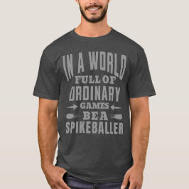 Lusnyj Spikeball Player-citat T Shirt