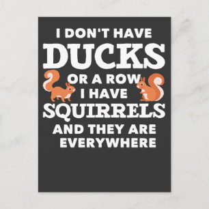 Lusnyj Squirrel Joke Superskoj Rodent Humor Vykort