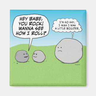 Lusnyj Sten Little Boulder Fridge Magnet