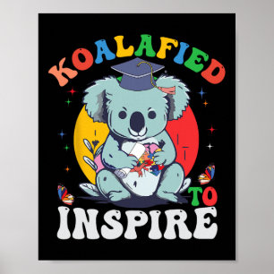 Lusnyj Studenten Koalafierad till att inspirera ti Poster