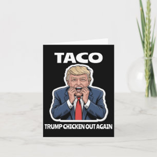 Lusnyj Taco Skrämt Trump Alltid Chickens ut Kort