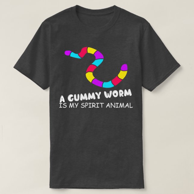 Lusnyj Tees A Gummy Mask är mitt andliga djur. T Shirt (Design framsida)