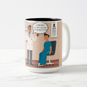 Lusnyj vill inte arbeta med kaffe Mugg