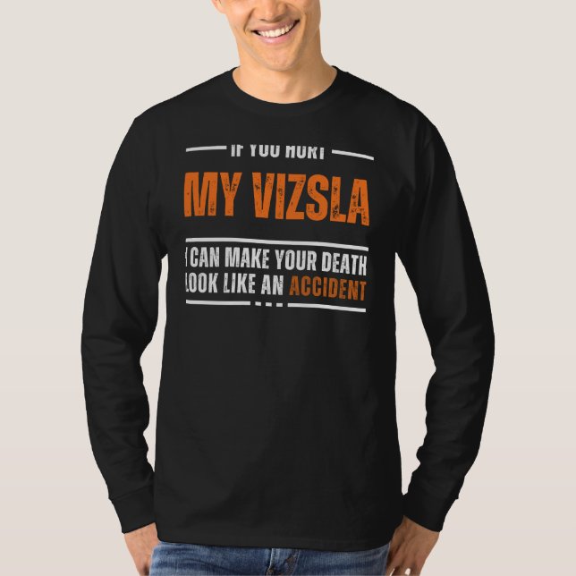 Lusnyj Vizsla Älskare Tee - Superskoj Design (Framsida)