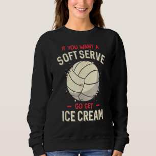 Lusnyj volleyball om du vill ha en mjuk  Volleyba T Shirt
