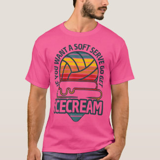 Lusnyj volleyball om du vill ha en mjuk Volleyba T Shirt