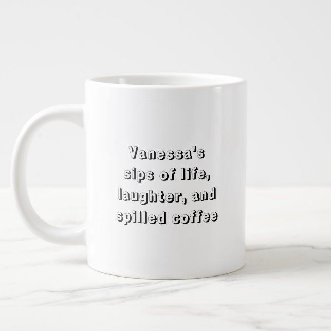 Lusnykaffe med anpassning till Mugg Jumbo Mugg (Vänster)
