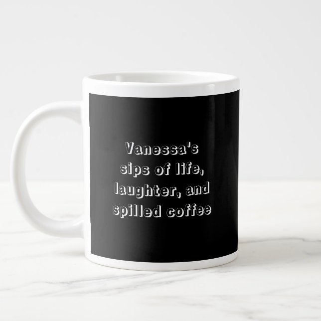Lusnykaffe med anpassning till Mugg Jumbo Mugg (Vänster)