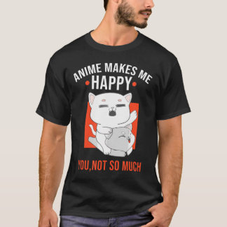 Lusnykatt anime gör Meh Lycklig att du inte tycker T Shirt