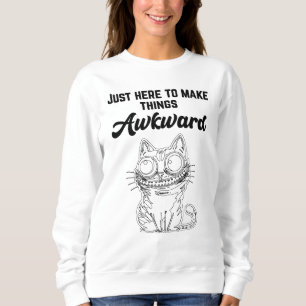 Lusnykatt - här för att göra Sak Awkward T Shirt