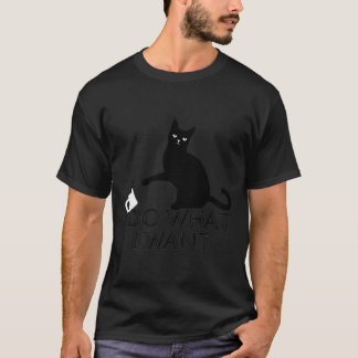 Lusnykatt personalitet Shirt Jag gör vad jag vill. T Shirt