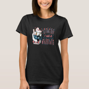 Lusnykatt som läser Bok Ee. Jag kallar det bara at T Shirt