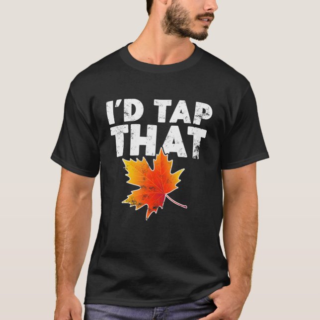 Lusnyknacka på den där Träd-appemblapperkartan Sy T Shirt (Framsida)