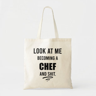Lusnykokning Gift för Chef Funny Chef Shirt Tygkasse