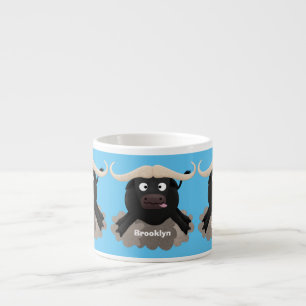 Lusnykörd vatten buffalo-tecknad espressomugg