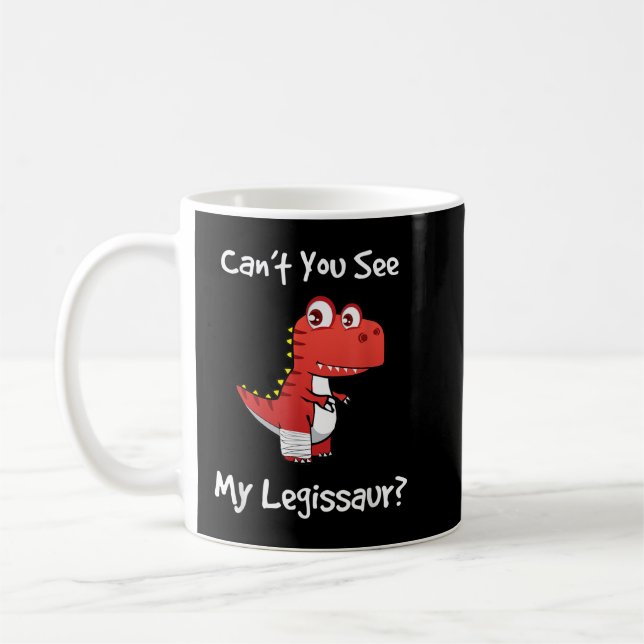 Lusnyktert Leg Gift Dinosaur med Cas Kaffemugg (Vänster)