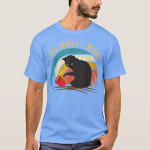 Lusnykts till kattälskare jag gör vad jag vill ha. t shirt
