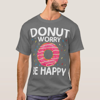 Lusnymotivation gör att det är Lycklig Doughnut do T Shirt