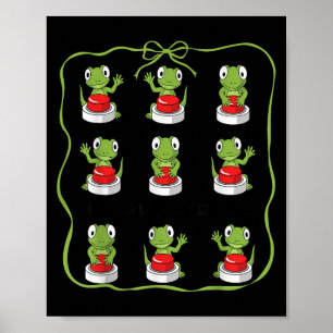 Lusnyödödödödödödödlans nummer på djurknapp poster